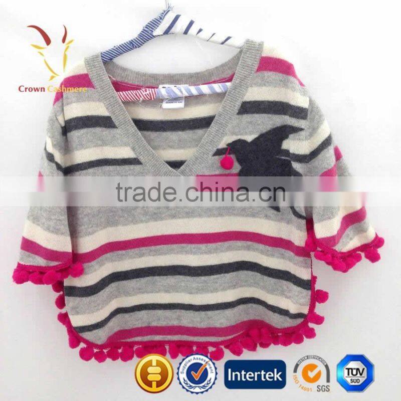 Knitted wool poncho for kids,Baby poncho,Kids Poncho