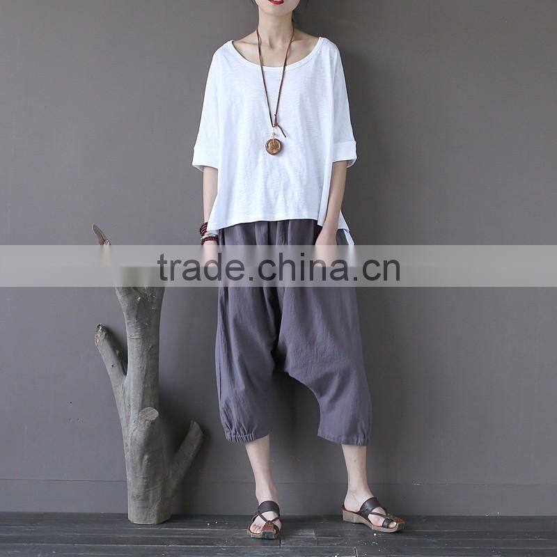 Z&M linen fabric for shirt pure linen women's shirt fabric linen t shirt