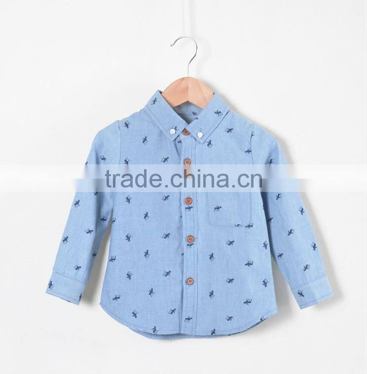 100% cotton Soft brand best- selling printing kid shirt