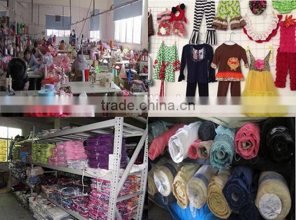 ibear garment factory girls clothing latest design baby frock dress wild dress ruffle sets boutique spring outfits