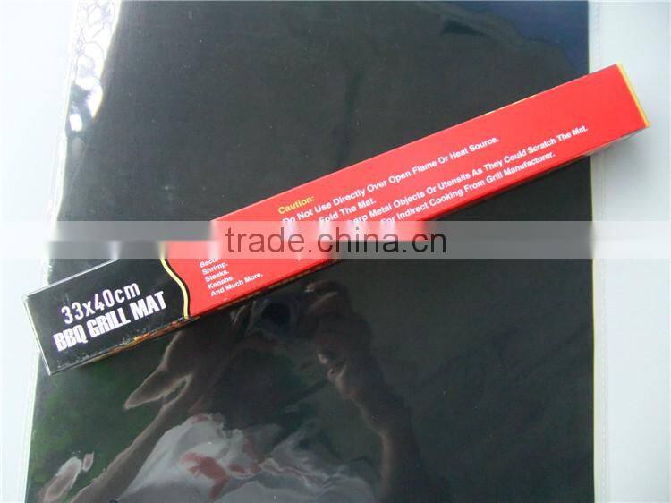 Non-stick Copper Grill Baking Mat BBQ grill mat fireproof charcoal Yoshi bbq grill mat