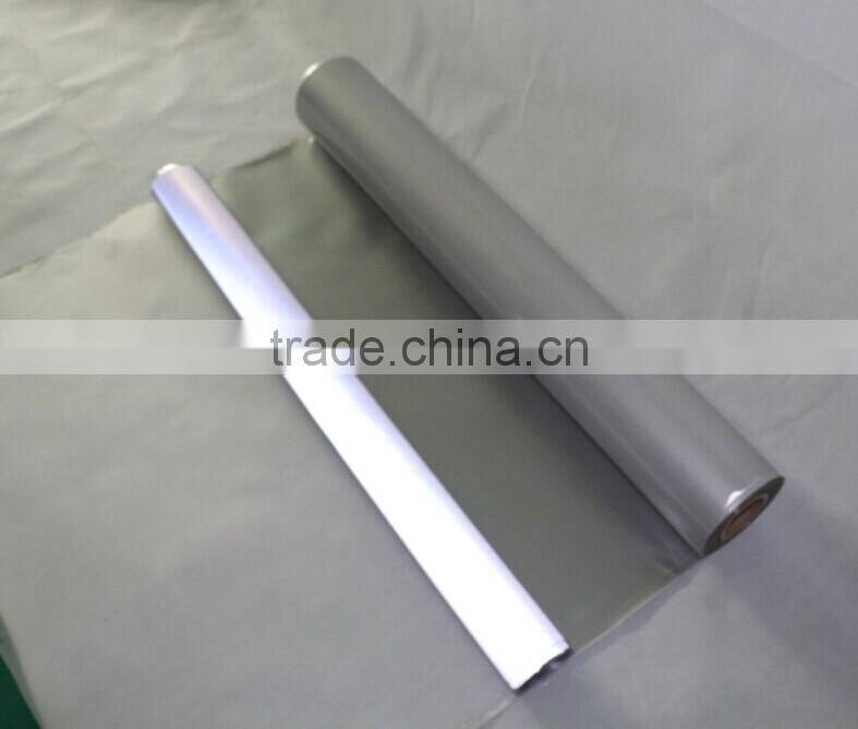 TPU Manufacturers raw material film lamination 100%synthetic reflective polyurethane leather for belt