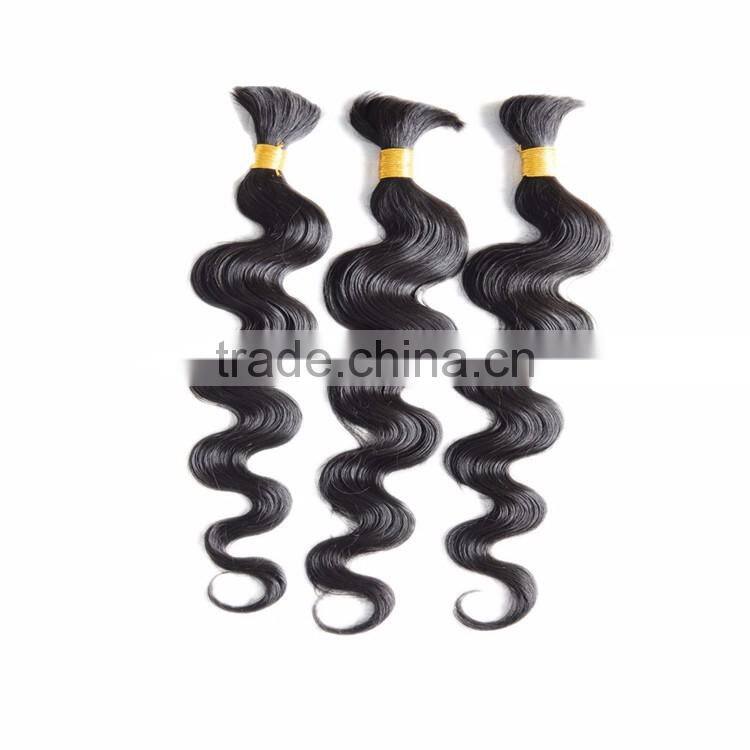 100% raw virgin unprocessed human hair bulk soft and smooth top quality wholesale cheap virgin indian hair bulk