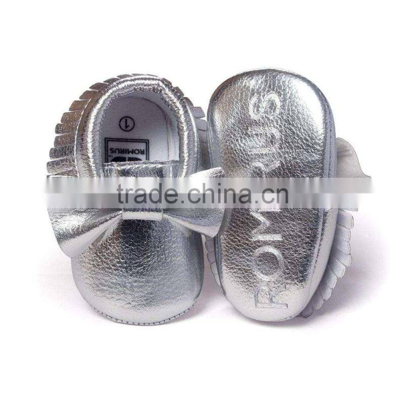 Foreign trade bow soft bottom shoes 5107 baby shoes and tassels