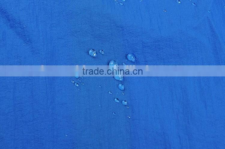 2016 Blue Quick Dry Hooded Mens Nylon Windbreaker