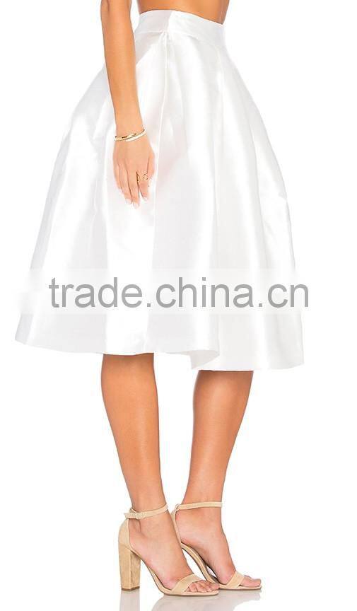 Women Casual Cheap White A-line Skirts Long Skirts New Ladies Fashion Wear A-line Skirts For Women