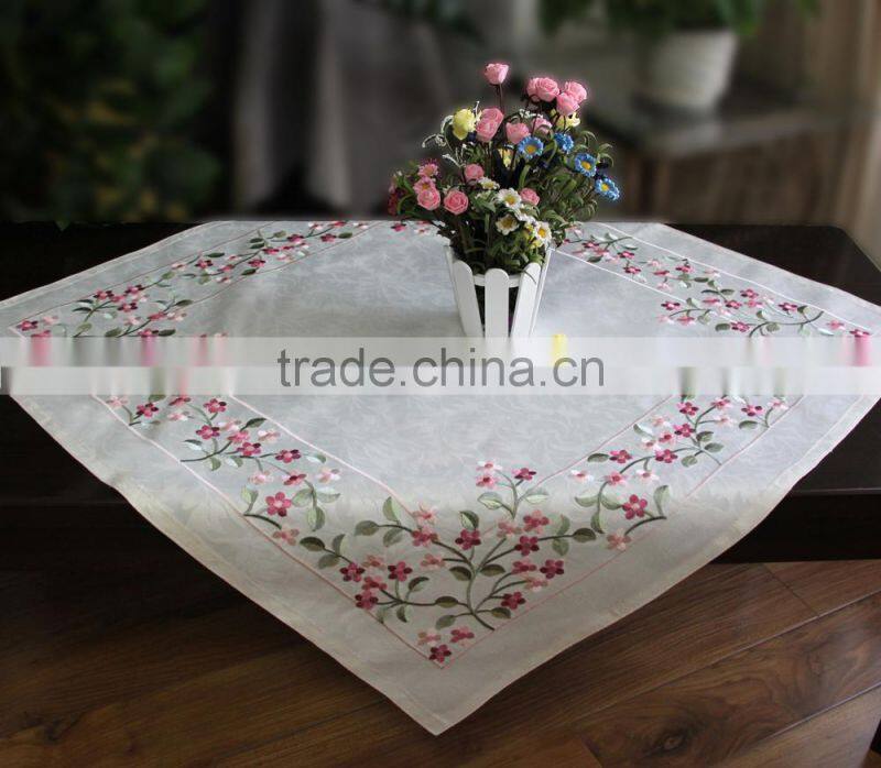 Woven Technics Hand Embroidery Table Runner and Placemat