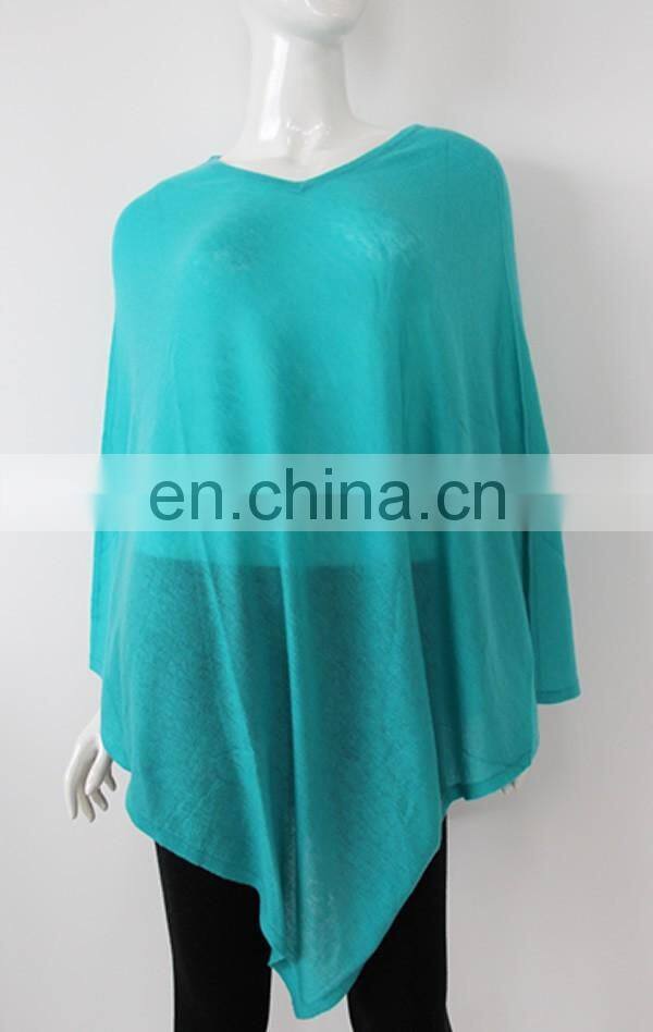 OEM service fashion style summer summer poncho top