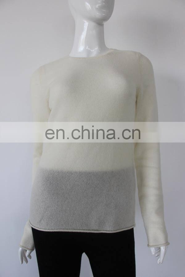 Hot sale 12gg women pure cashmere cardigan with pockets