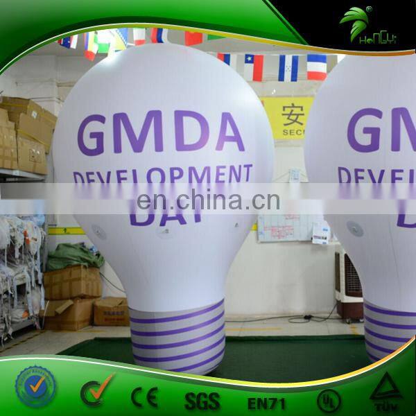 Custom g10 bulb led lighting LED Bulb with Print, Inflatable Lamp Bulb with Stage Light for Sale