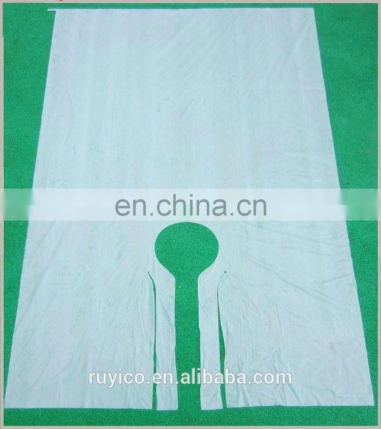 Disposable Plastic Barber Cape / PE Haircut Apron