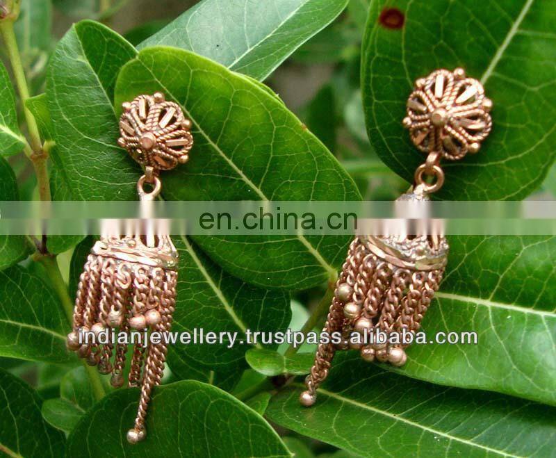 copper jewellery earrings manufacturer, copper jewelery earring exporter