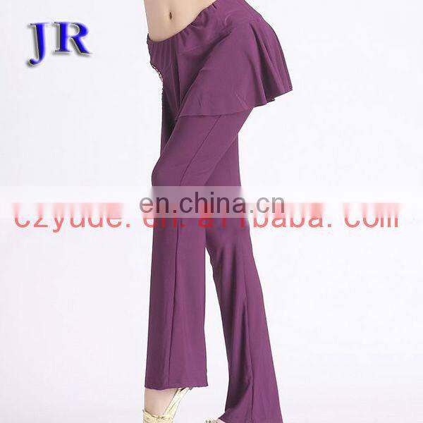 Practice Plus size belly dance skirt pants for women K-4019#