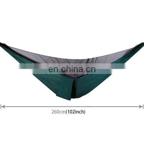 dropshipping Outdoor DD Nylon camping Hammock Taffeta Hammock Portable Beach Swing Bed