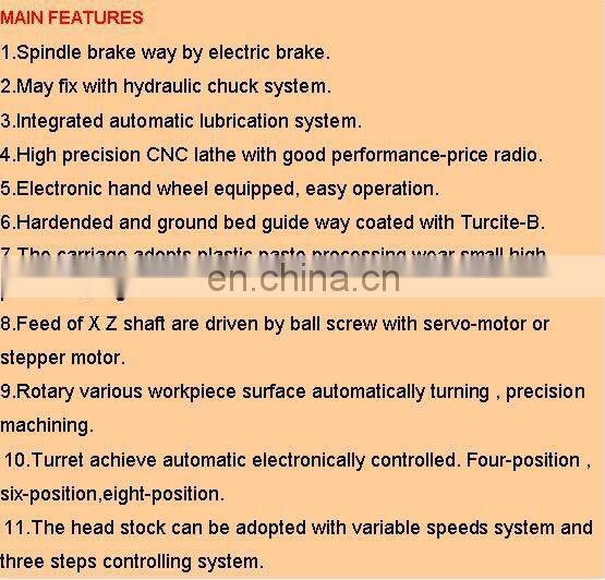 good quality mini CK6432A cnc automatic metal lathe