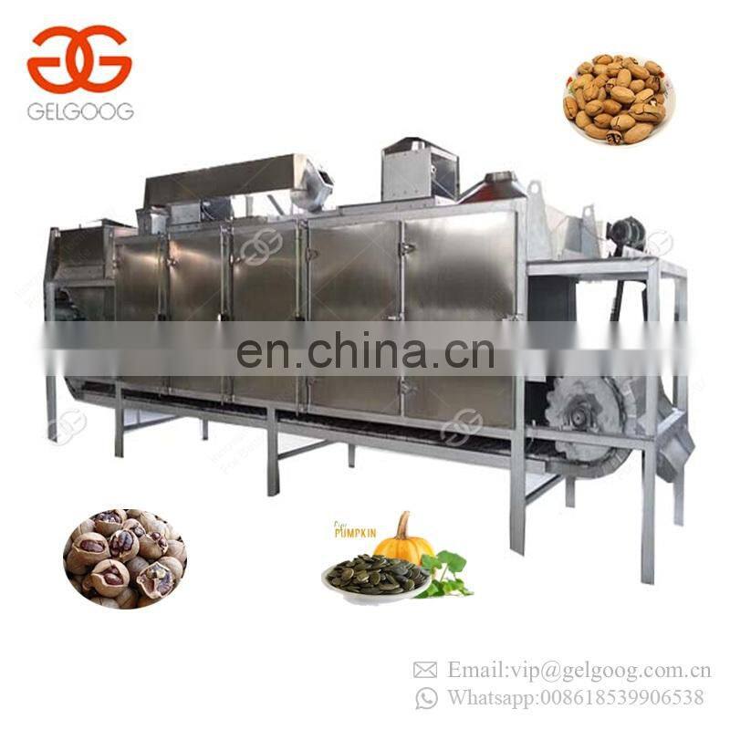 Grain Almond Macadamia Nut Cashew Nut Shelled Seed Spice Soyabean Roasting Machinery Chickpea Roaster Machine