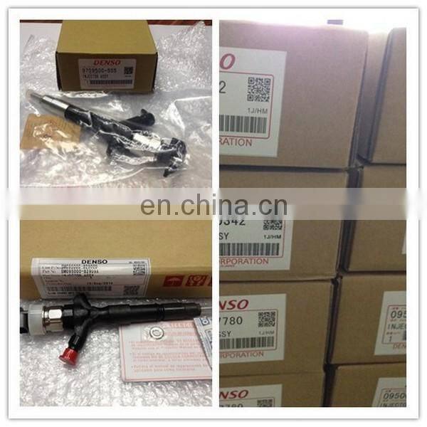 Diesel fuel injector 095000-8011,095000-8010 Denso common rail injector VG1246080051 for HOWO