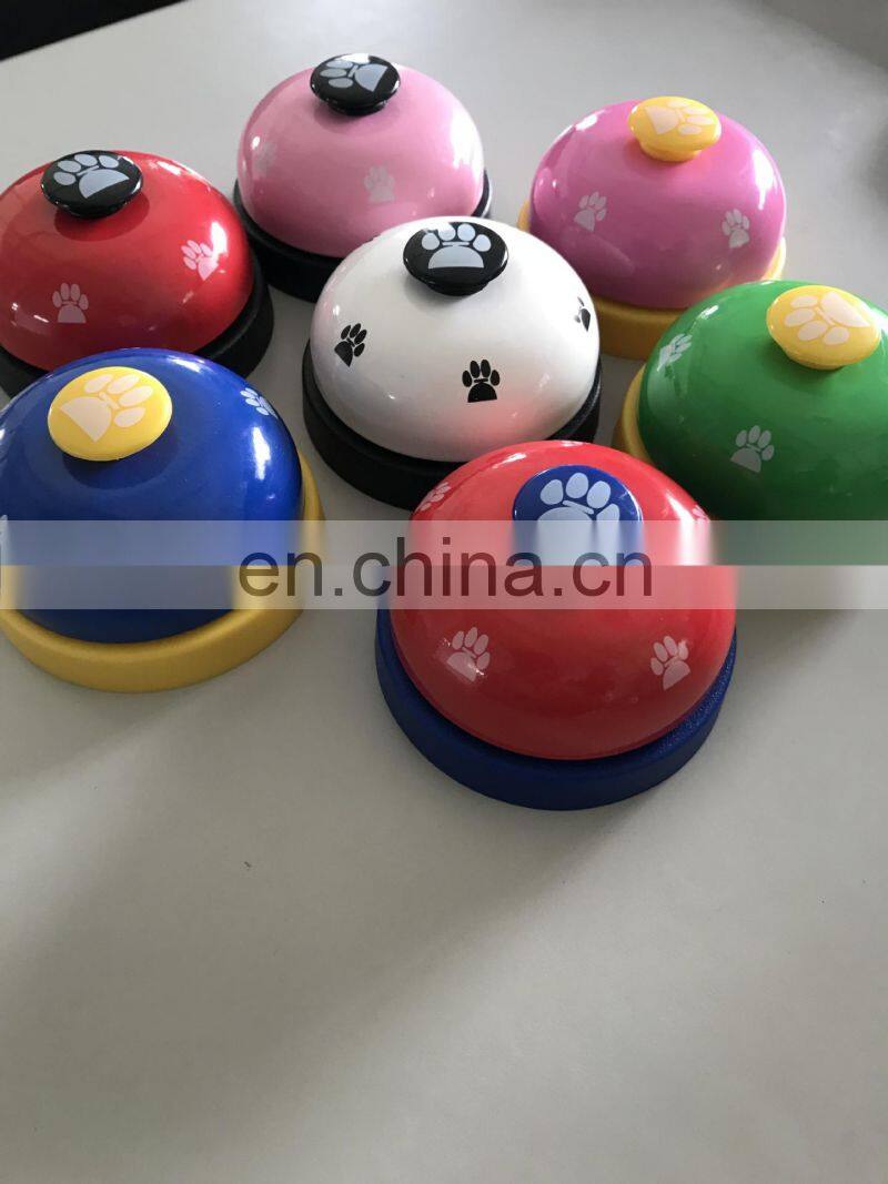 Wholesale Custom Pet Dog Cat Training Dinner Bell Small Dog Paw Bell