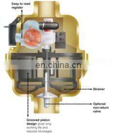 ISO 4064 Class C DN20 Brass Body Volumetric Water Meter with pulse output