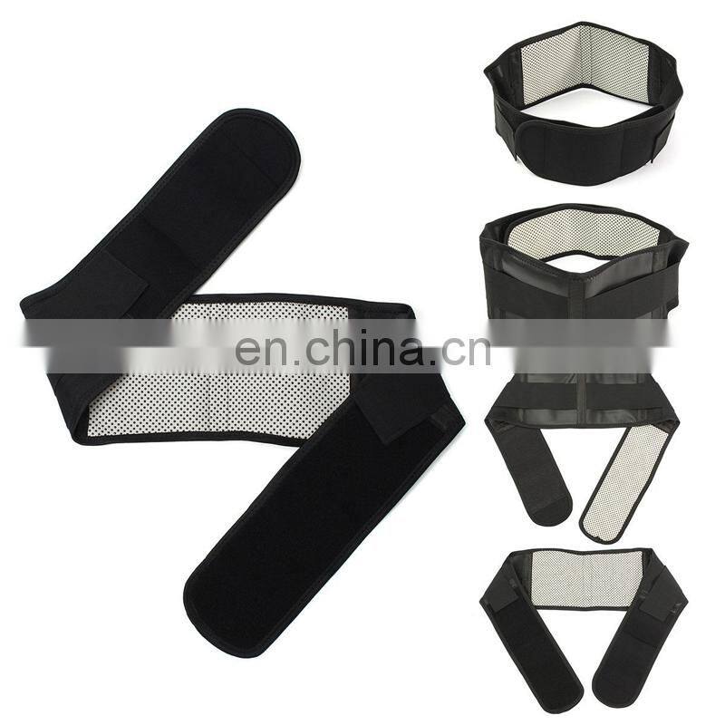 Adjustable Tourmaline Self-heating Magnetic Therapy Waist Support Belt Belt Lumbar Back Waist Support Brace Double Banded