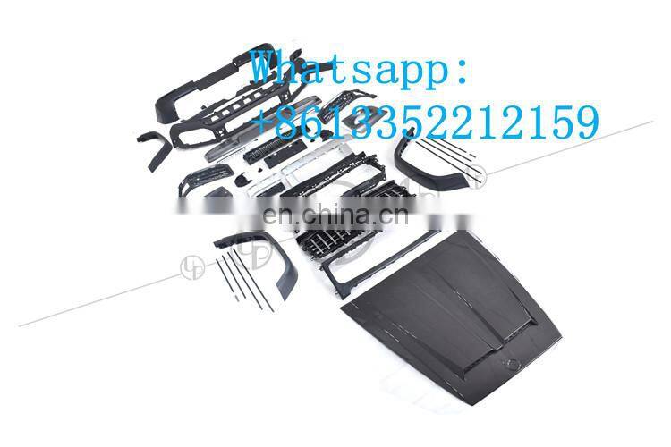 2019 G class w464 g63 front bumper rear bumper grille fender and carbon fiber hood body kit g500 g63 g65 g55