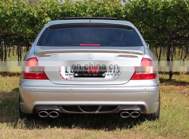 s-class w220 body kit with front bumper fender ducts side skirts and rear bumper fit for 2003 2004 2005 2006 WD autoparts for