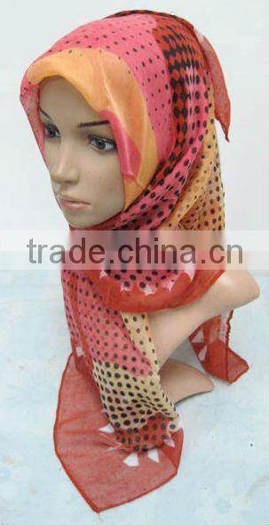 S901 clearance sale Dubai voile 1m*1m muslim scarf square scarf