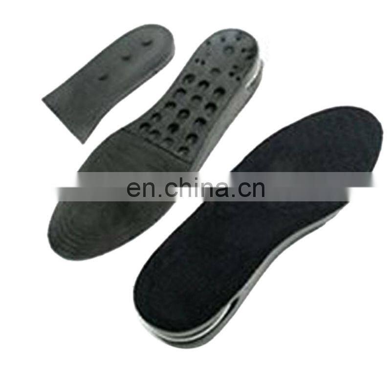 1 Pairs Men Air Cushion PU Adjustable height increase insole/Shoe Pad For and Women Two-piece Design Hot