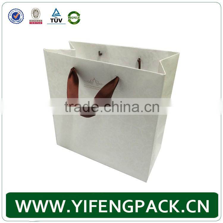 Personalized custom art paper gift paper bag with printing logo