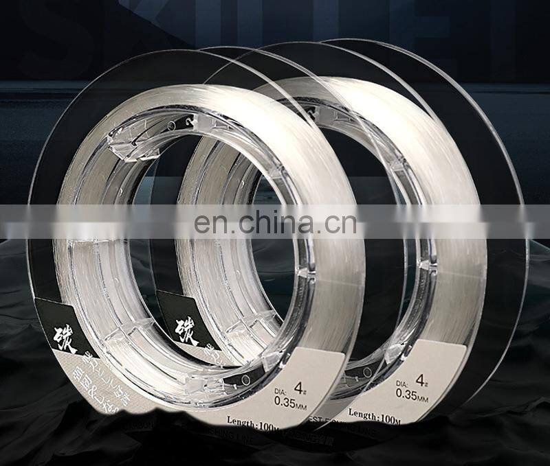 50m 100m Per Spool Japanese Carbon Line High Quality Fluorocarbon Fishing Line