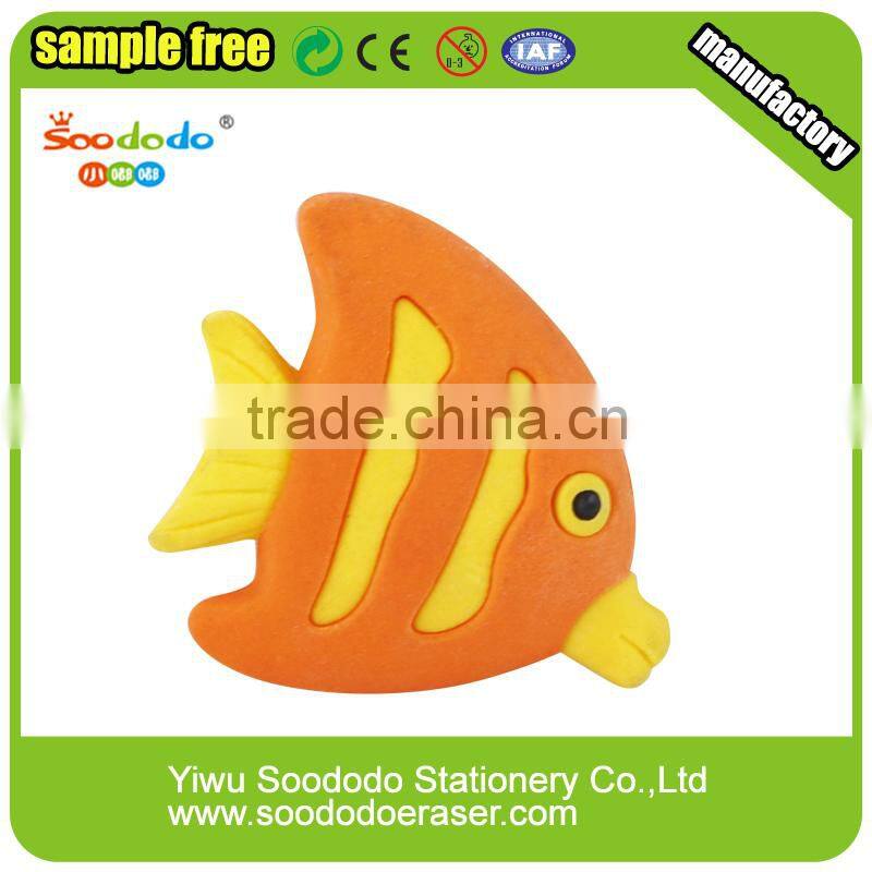 novelty products chinese fish shaped erasers