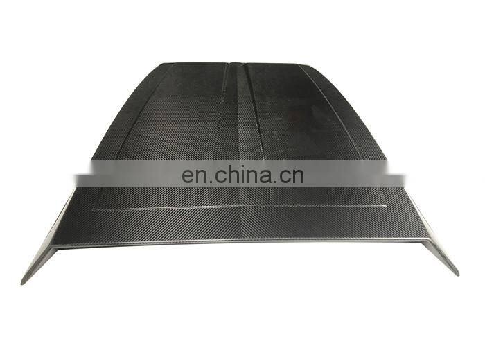 Runde Top Quality Hood For Mercedes-Benz G-Class W464 G63 G500 G350 Upgrade Bar bus B Style Carbon Fiber Engine Cover