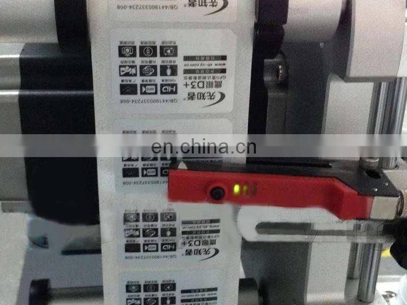 Automatic Surface Label Applicator Flat Square Bottle Labeling Machine