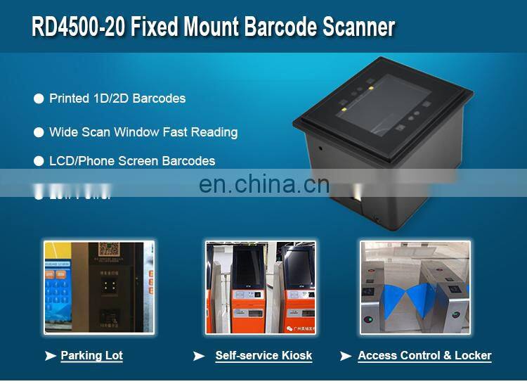 High Speed Oem Scan Engine 2D RS232 Barcode Scanner Module USB 32 Bit Stock CMOS