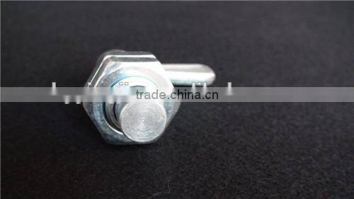 02408 Spring pin latch door bolt locking pin with nuts