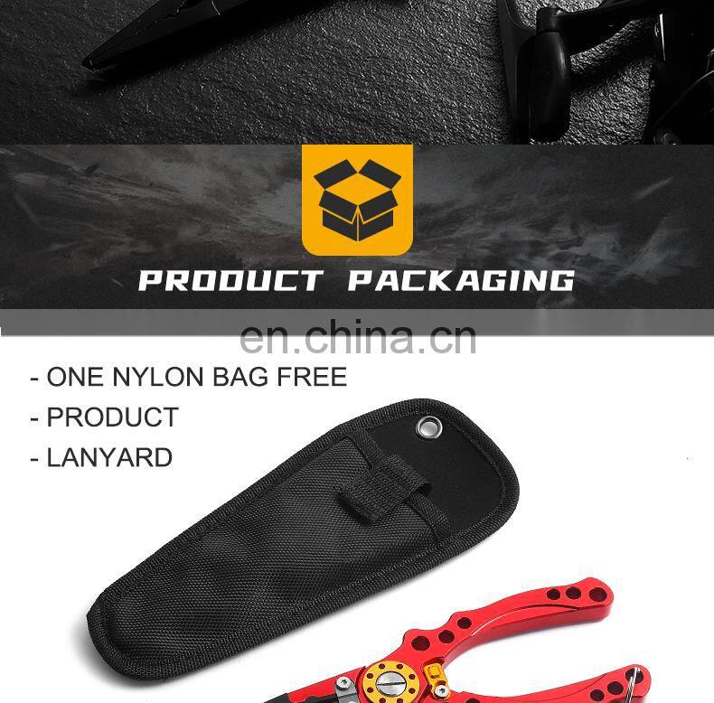 New outdoor fishing tools high quality fishing tongs aeronautical aluminum with lock position