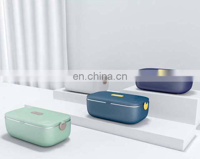 220 V 110 V 40 V Stainless Steel Electric Heating Lunch Box Office School Home Food Warmer Container Heater Bento Box