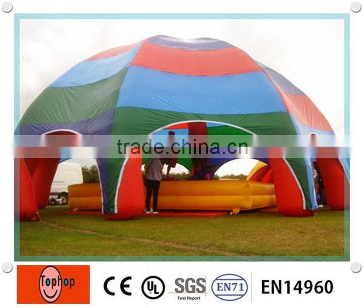 2015 Newest 32OZ pvc tarpualin 100% air sealed inflatable tent