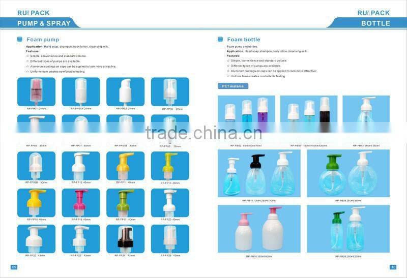 New! 24mm left-right treatment pump with special cover, matte/frosted cream pump with external spring