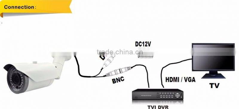 TVI Starlight & WDR 2.8-12mm 1080P Sony 290 2MP Night Vision Bullet TVI CCTV Camera