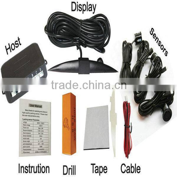 High quality hot selling electric car parking sensor led parking sensor for TO yota