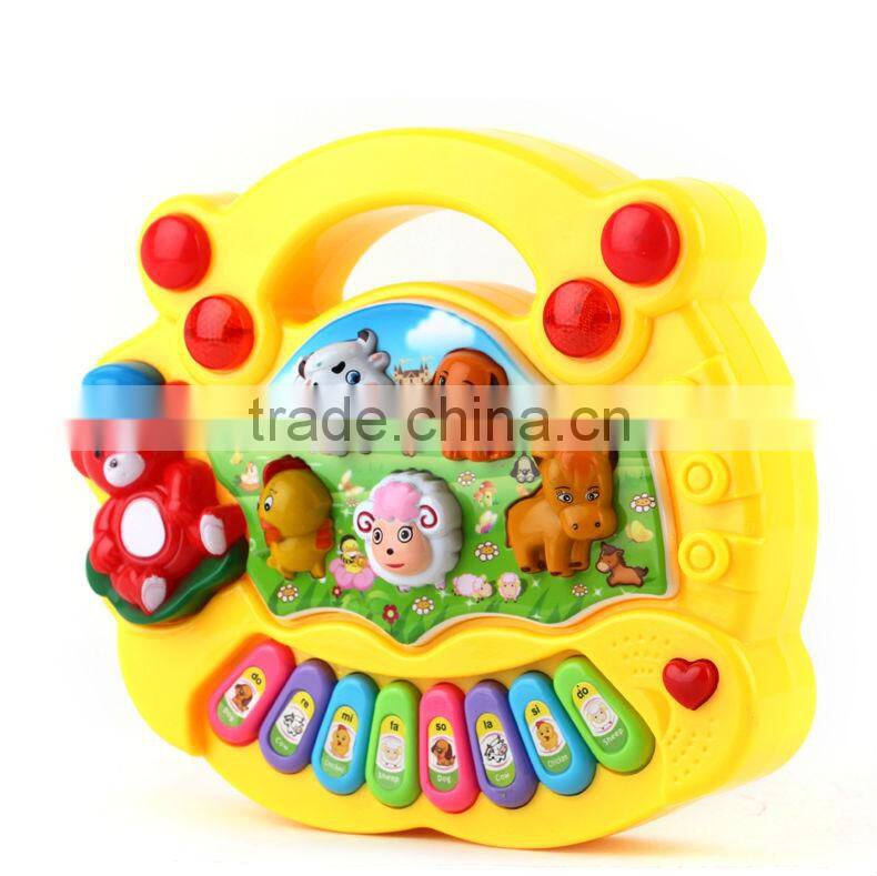 2014 new product animal music toy mini piano electronic keyboard
