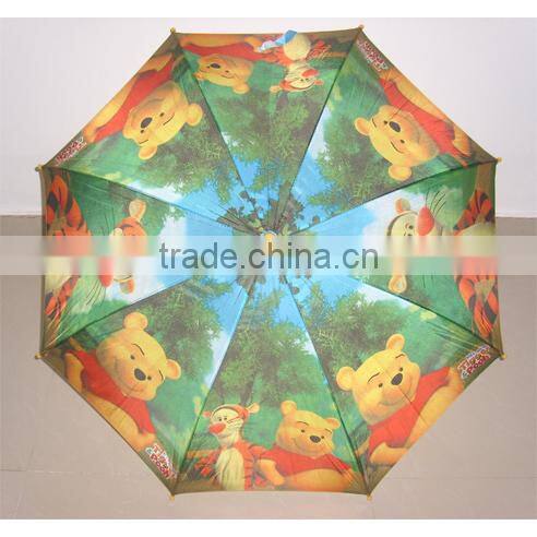 full cover heat transfer printing kids umbrella