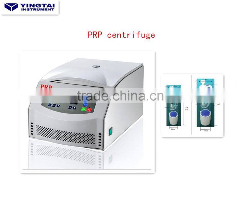 PRP centrifuge for prp kit 10ml,20ml,30ml,50ml