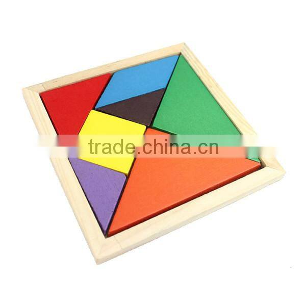 kids playing custom 7-piece wooden jigsaw puzzle