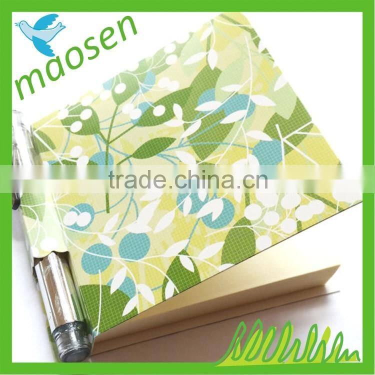 Memo Pads Style 3 folded Customized Notepad with Pen