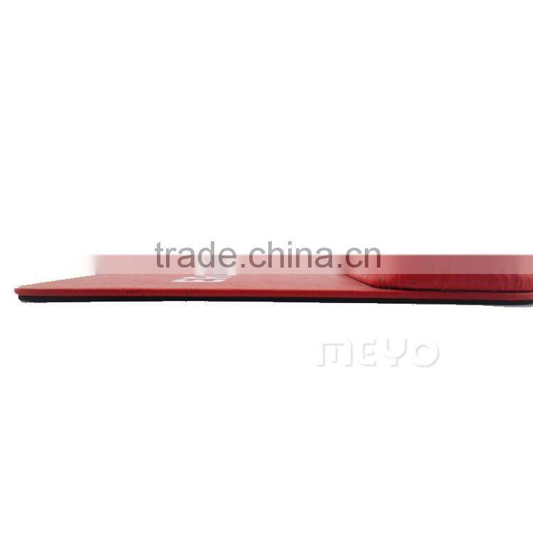 Wholesale custom shape mouse pad with soft wrist rest