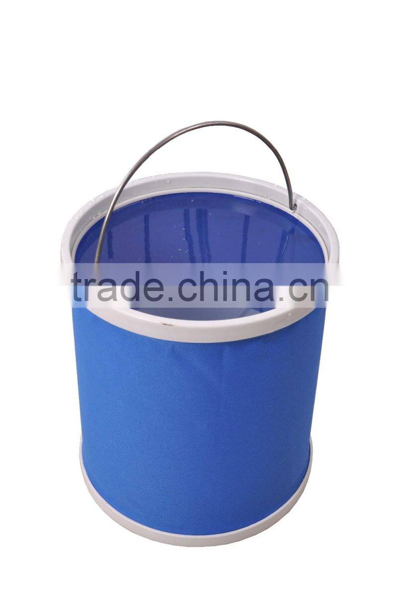 600D oxford collapsible blue bucket 11 Litre