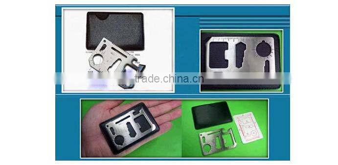 Multi-function Saber Card Tool Card Tool Outdoor Camping Universal Life Saving Card