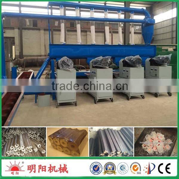 No chemical binder Best quality CE approved biomass sawdust briquette machine008615039052281
